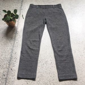 Theory tweed crop pants size 2